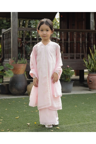 SERI KIDS SOFT PINK (NO SELENDANG FULLY LINING)